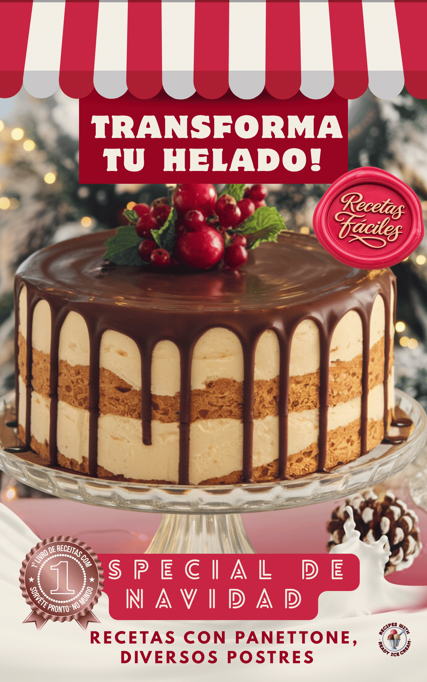 TRANSFORMA TU HELADO — NAVIDAD