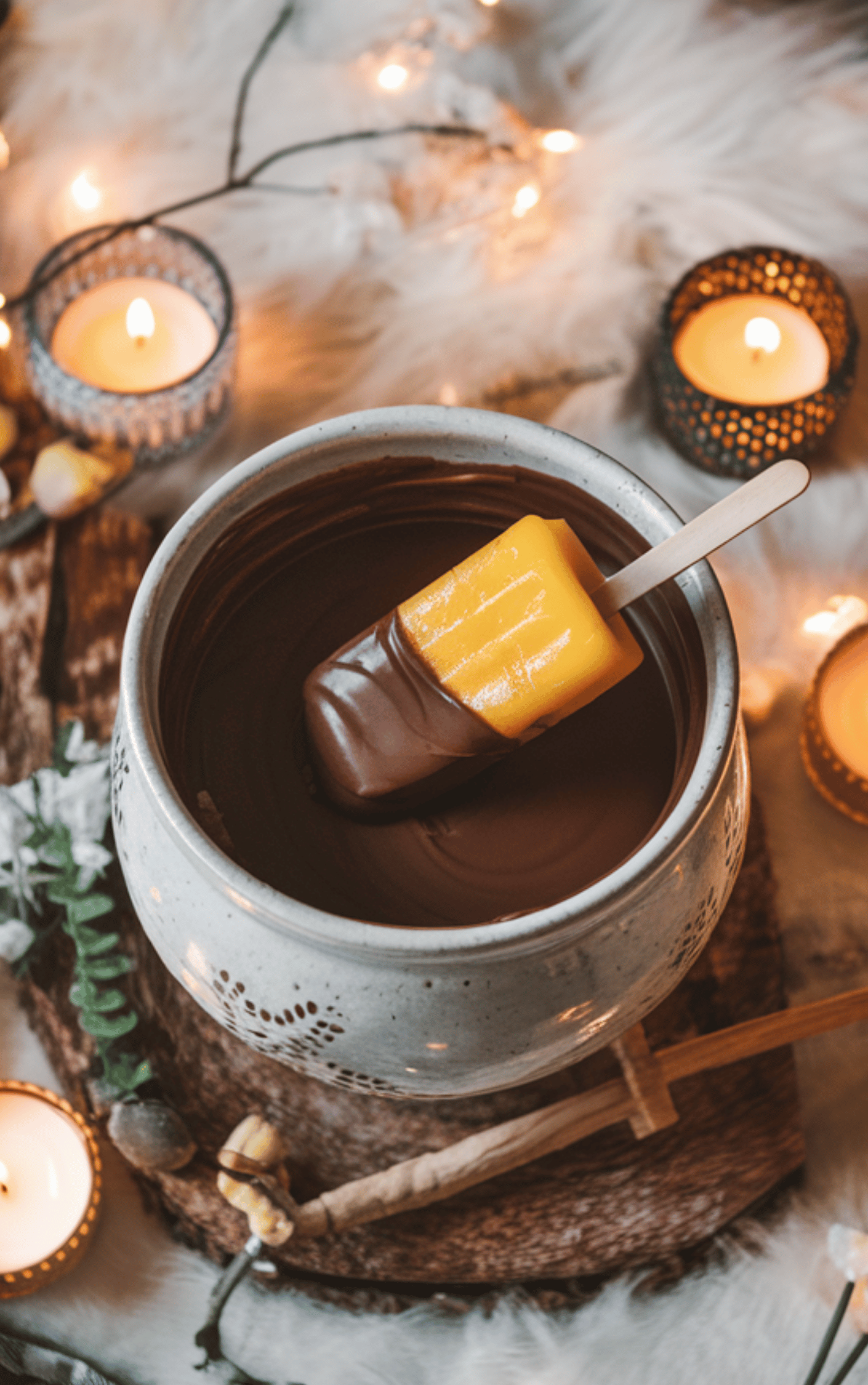 Receta con chocolate