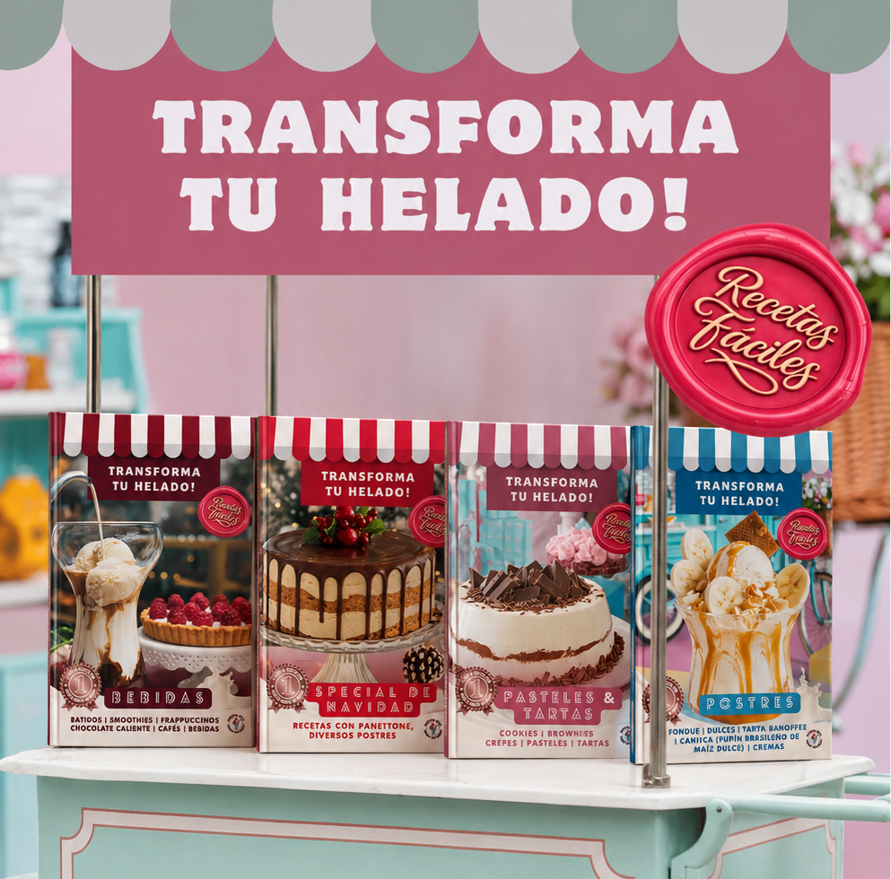 Colección completa TRANSFORMA TU HELADO